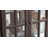 Curio Display Cabinet With Glass Doors, E26 Bulb Included-1716453933