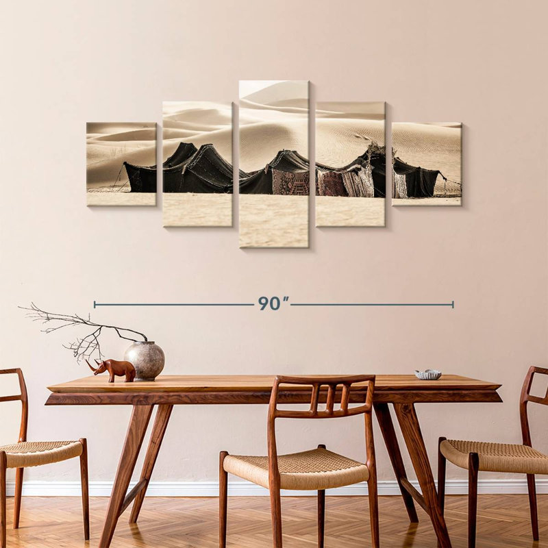 Desert Nomad Camp, 42" H x 92" W