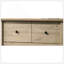 Commode 4 tiroirs avec poignées noires Elara-261402680