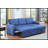 Upholstered Pull Out Sectional Sofa With Chaise
