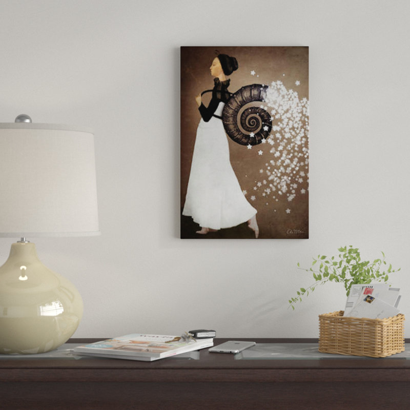 « star fée » par catrin welz-stein, reproduction d’impression sur toile tendue, H 12 po x l 8 po x P 0,75 po, Toile tendue