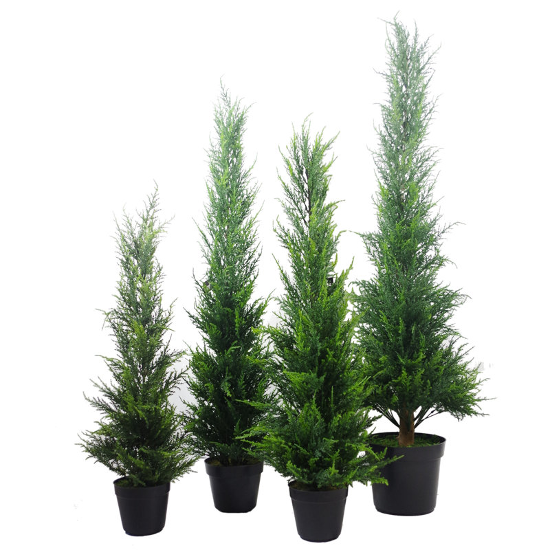 Anlin 90cm Faux Cypress Tree in Pot