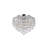 Stoltz Crystal Semi Flush Mount-537871915-537871914