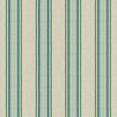 Colfax Stripe Jade 100% Cotton Fabric