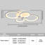 Elora 4-Light 56cm Acrylic LED Dimmable Flush Mount