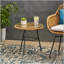 Table d'appoint en faux rotin Orlando-1080591578
