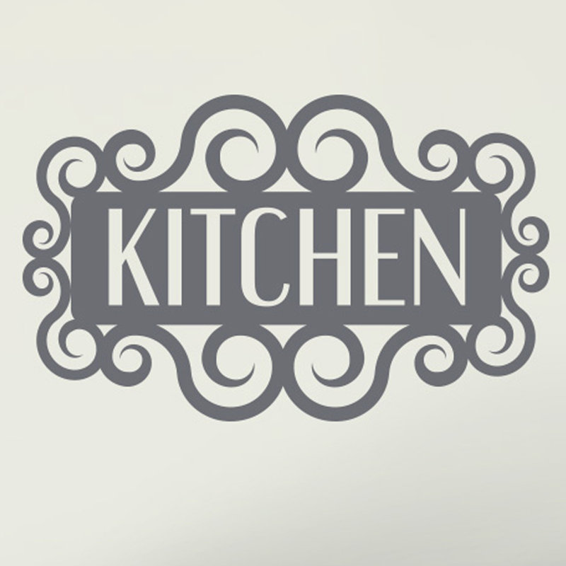 Wall Decal, Grey, Medium