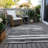 Spinava Gray Washable Indoor-Outdoor Rug - -1500890596