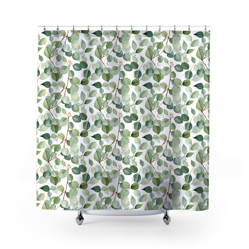 Rideau de douche Berry Eucalyptus