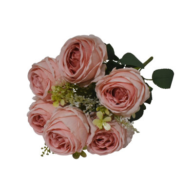 Bouquet de fausses choux roses