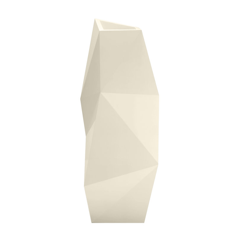 Faz Planter, Ecru, 43.25" H x 17.25" W x 19.25" D