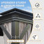 Pavillon de jardin durable en métal X14 pour toit-terrasse, jardin et cour