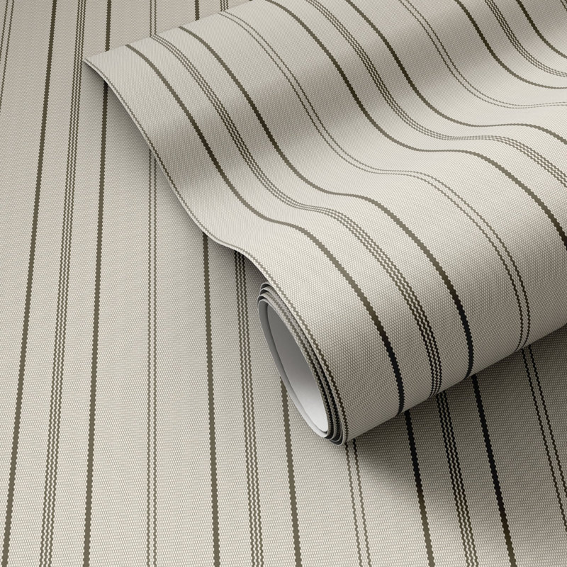 Striped Terralon Wallpaper Roll by Getty Images, Olive II