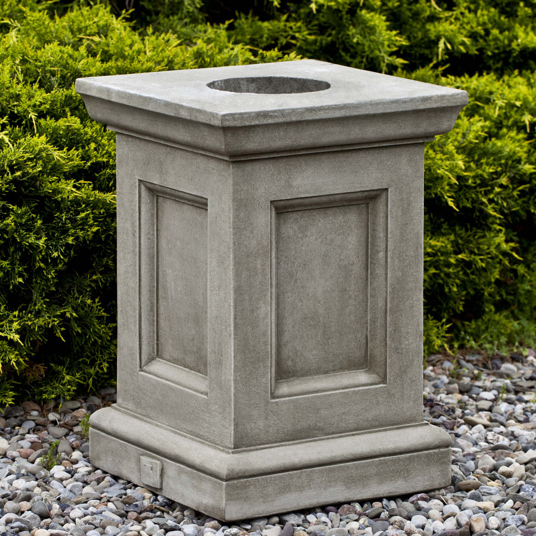 Barnett Weather Resistant Stone Pedestal Campania International 