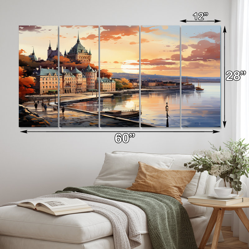 Traditional Cities & Countries Wall Decor on Metal