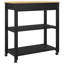 Solid Wood Bar Cart