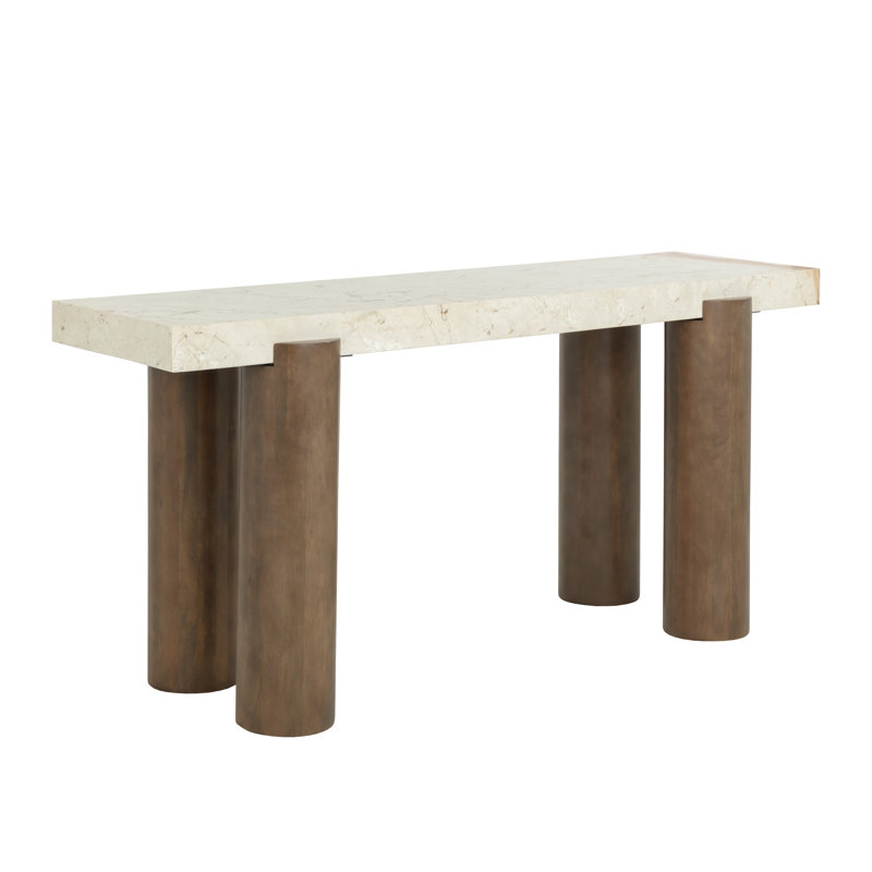 70'' W Marble Console Table