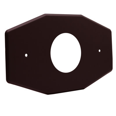 Two-Hole Remodel Cover Plate for Bathtub and Shower Valves