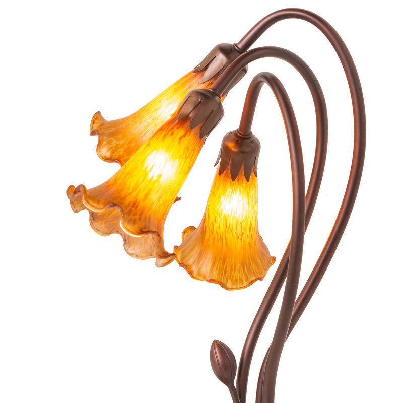 Table Lamp, Amber