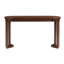 Ensemble de table de bar 4 pièces avec 3 tabourets de bar rembourrés en polyuréthane, table de petit-déjeuner avec 3 tabourets rembourrés, ensemble de table de salle à manger à hauteur de comptoir en bois massif pour le salon, la salle à manger.-2043255656