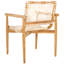 Fauteuil en cuir véritable de 22,83 po de largeur Joshelin-48330356-48635799