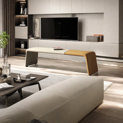 Banc de rangement moderne Modern Minimalist Home