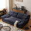 Canapé-lit en chenille bleu foncé Loveseat-489995988