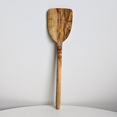 Spatule à crêpes en bois d'olivier