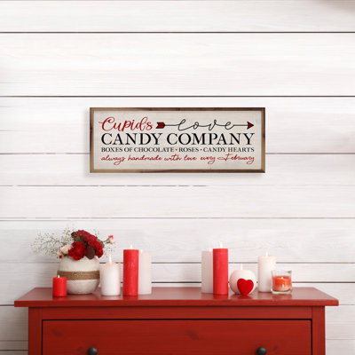 Cupid's Love Candy Company Arrow Whitewash