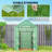 Mini Greenhouse, Walk-in Greenhouse with 4 Shelves, Roll-Up Door-98262115-98262118