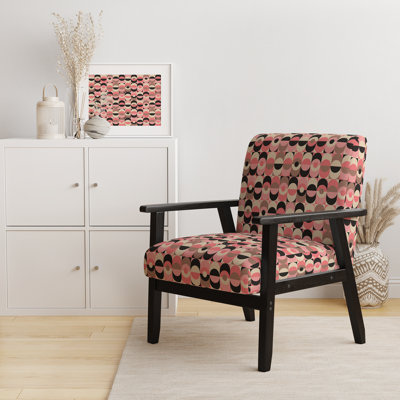 Fauteuil rembourré Mid-Century