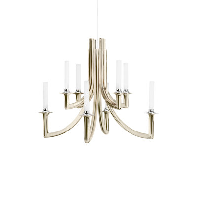 Khan 8 - Light LED Chandelier