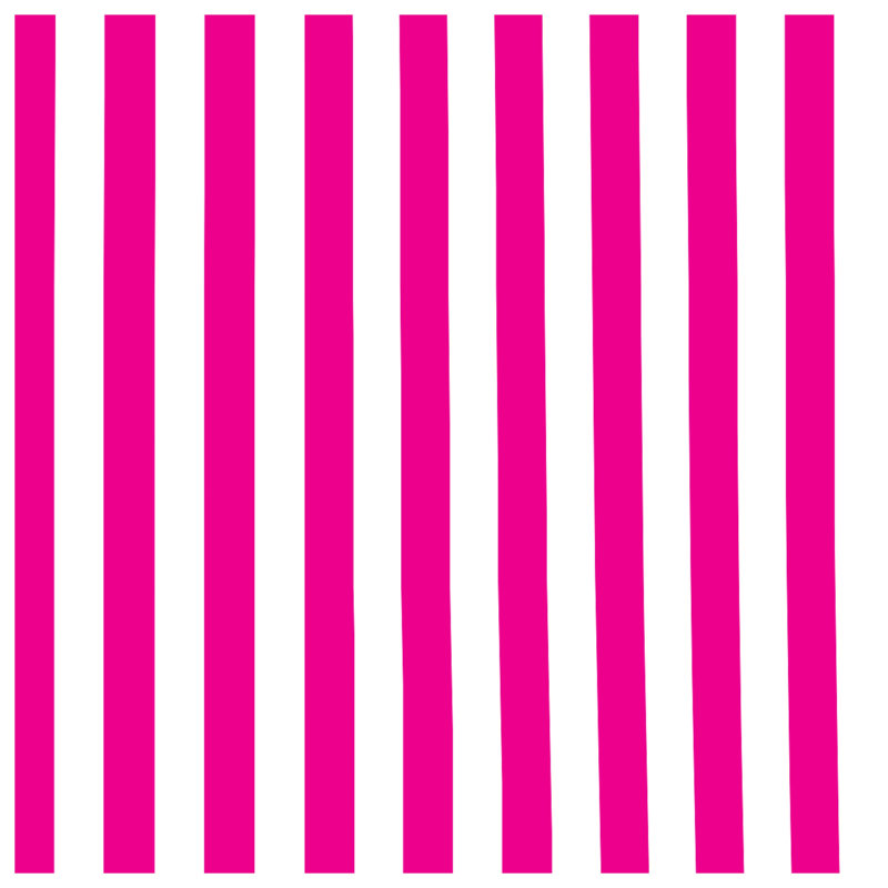 Pink White Stripes Wall Tapestry - Stripes Wall Decor, H 68 po x l 80 po avec 4 œillets