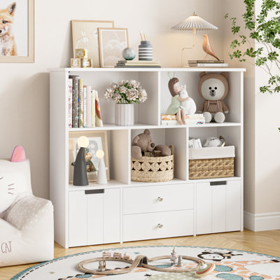 Botnen 37.4'' H X 43.3'' W Furniture Cube Bookcase