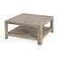 Table basse carrée avec rangement
