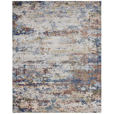 Hand Knotted Area Rug