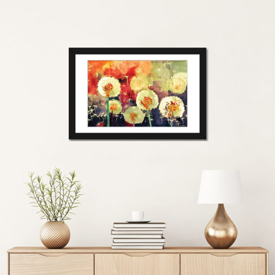 « pissenlits » par maja wronska, impression sur toile