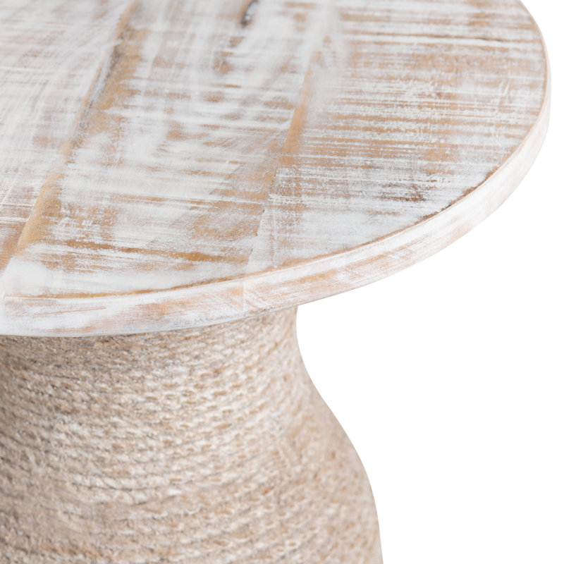 Table d'appoint en bois de jute Wylde