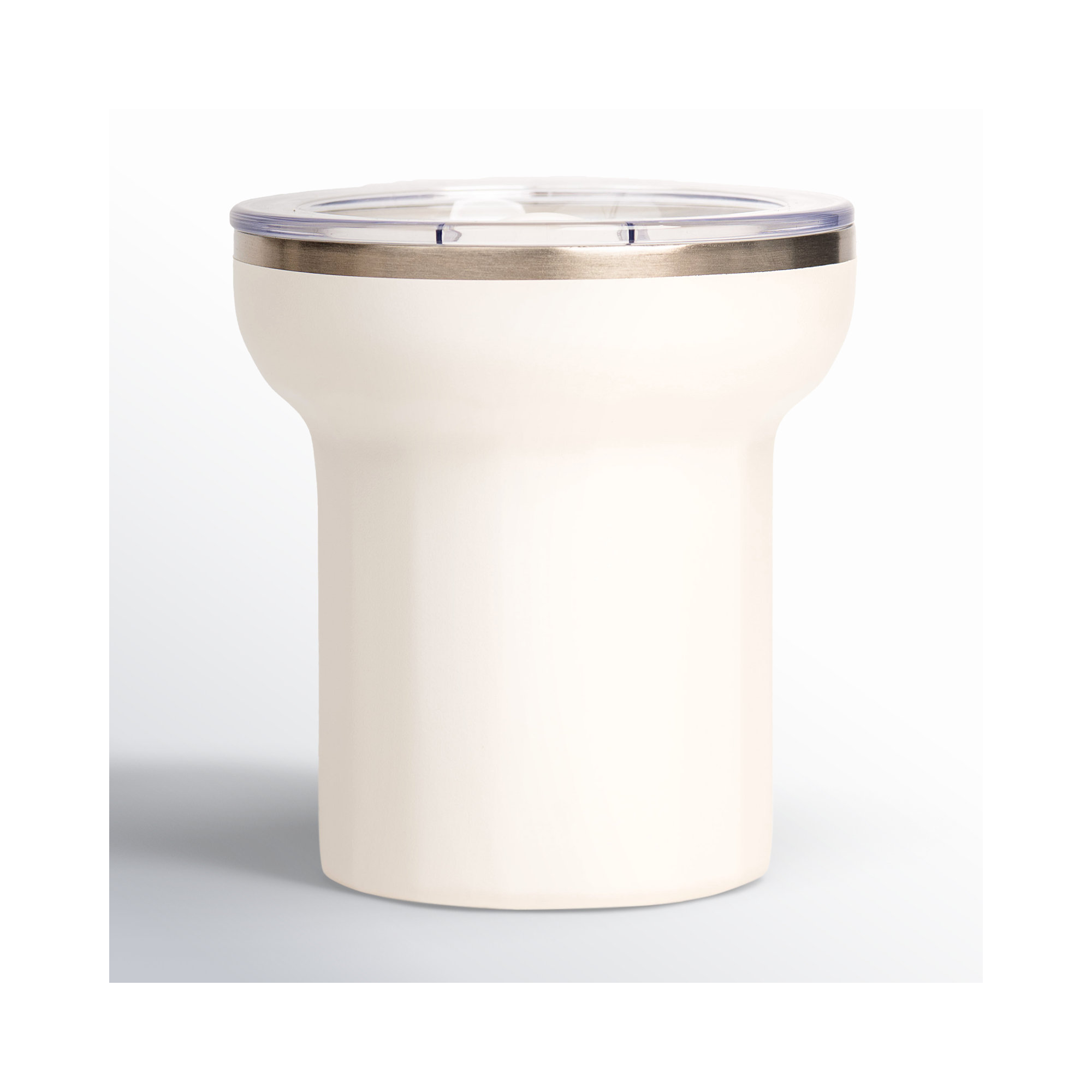 7oz. Stainless Steel Travel Tumbler, White