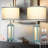 Tatyanna 25.5" Modern USB Table Lamp Set with Night Light, Built-in Outlet-626937981