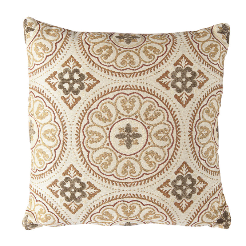 Design Harmony Square Indoor/Outdoor Pillow Cover & Insert, Pique Midnight