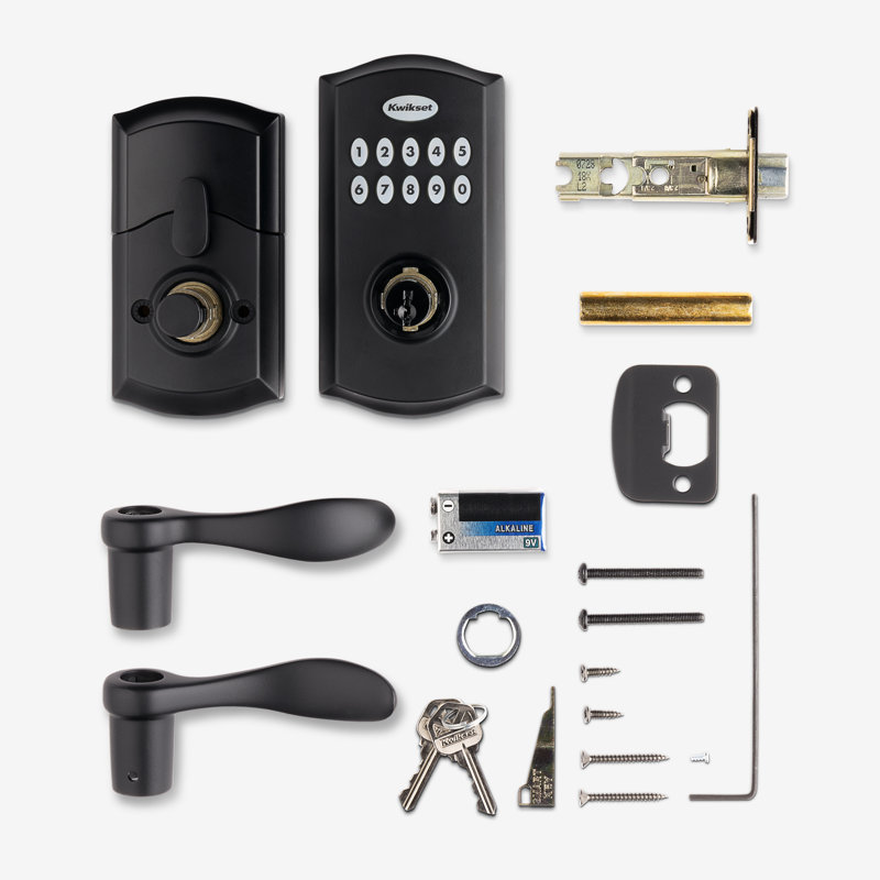 SmartCode 955 Commercial Grade Electronic Door Lever SmartKey, Venetian Bronze