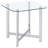 Linda Chrome 3-piece Coffee Table Set