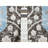 10'x10' Brown Cypress Tree Design Silk with Wool Hand Knotted Round Rug 506568781F814D2E9C3146EF88CD9FA9