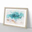 Beach in Melbourne Australia Watercolour - Picture Frame Graphic Art Print-56740430-56740442