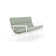 Cascade Outdoor 3 - Seat Patio Sofa