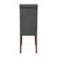 Chaise de salle à manger en bois avec table ronde L 42 po Colwell-825313206