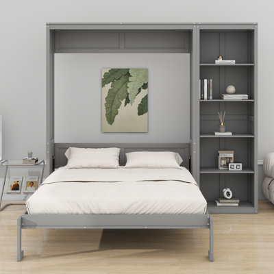 Lit escamotable avec tablettes Murphy
