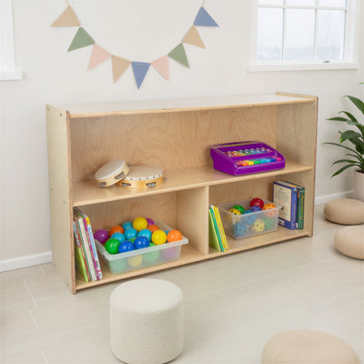 Contender 3 Compartment Shelving Unit