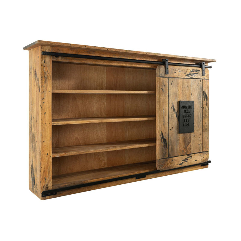 Railway Mango Solid Wood Floating Shelf